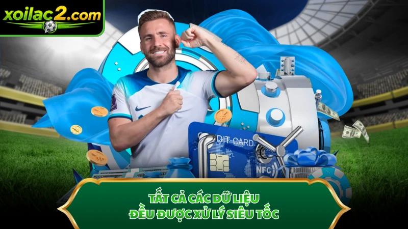 Tất cả các dữ liệu đều được xử lý siêu tốc