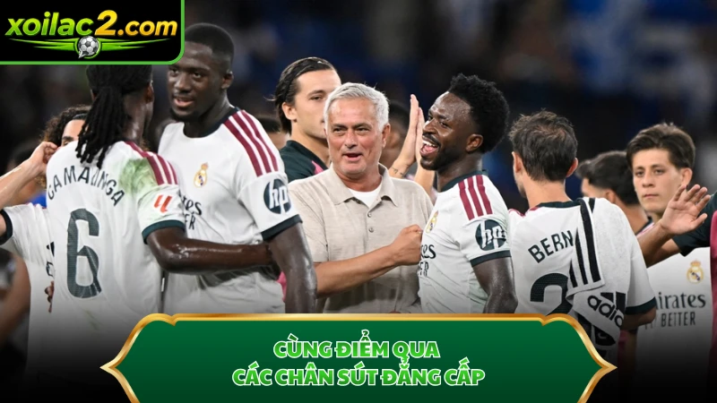 Cùng điểm qua các chân sút đẳng cấp